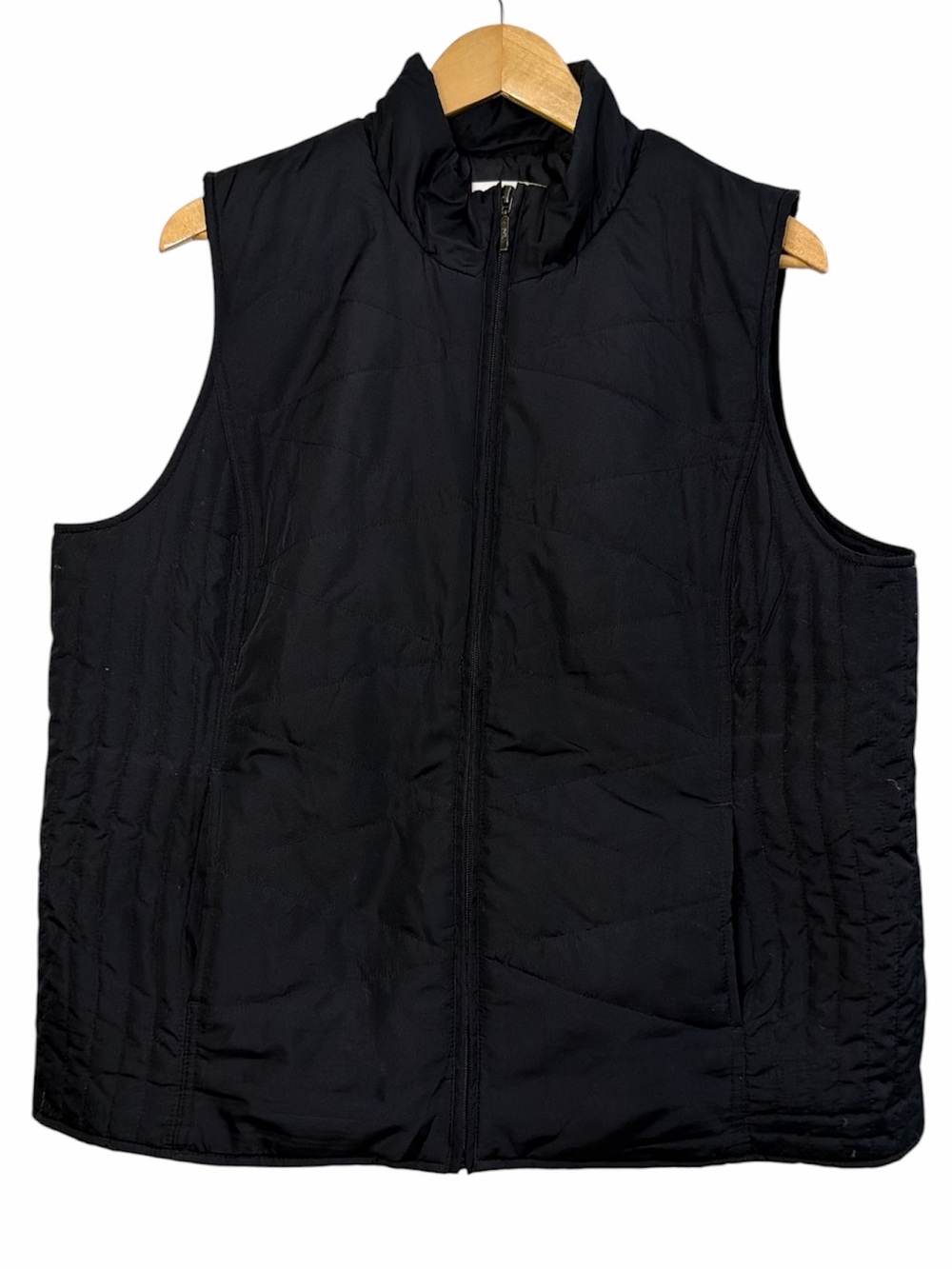 Northern Reflections Black Quilted Puffer Vest XXL